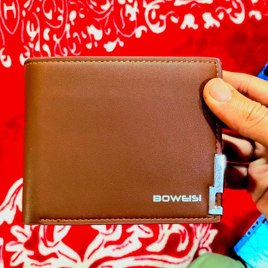 Men’s Slim Luxury Wallet – Premium Stitching”